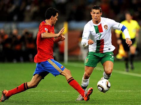 Portugal–Spain football rivalry .